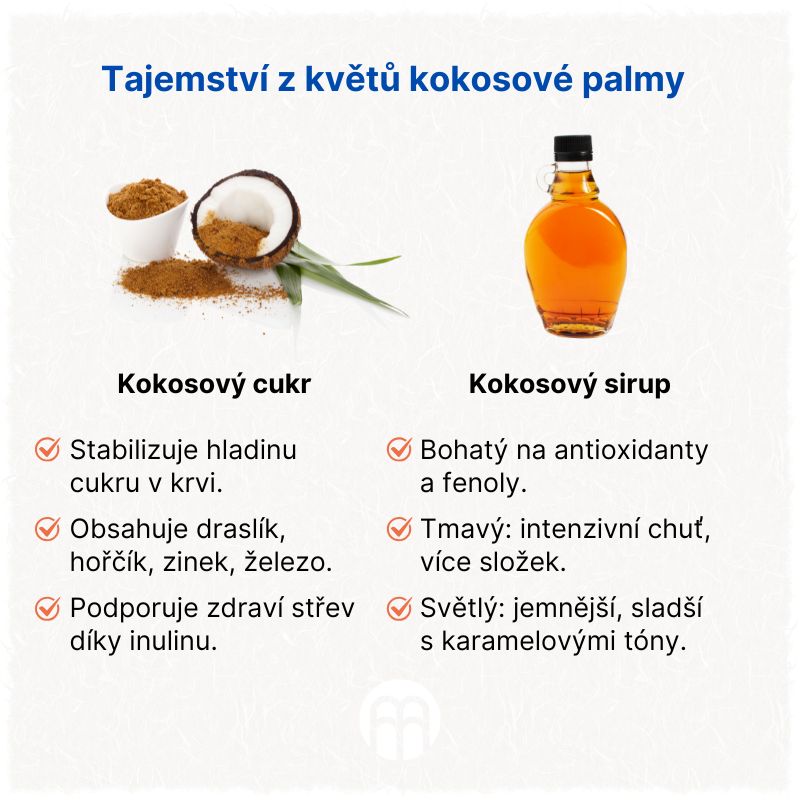 Tajemství z květu  kokosové palmy